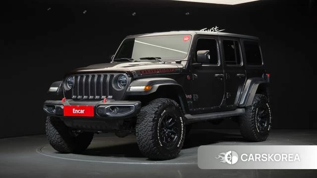 Jeep Wrangler (JL) 2021 Серый из Кореи