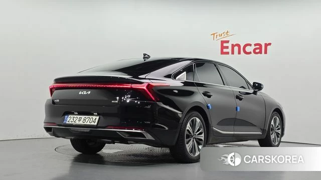 Kia K8 Hybrid 2024 Черный из Кореи