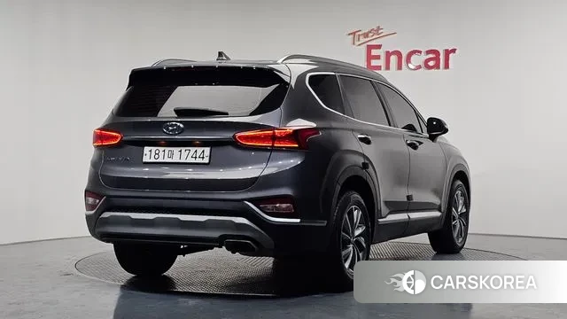 Hyundai Santa Fe TM 2019 Серый из Кореи