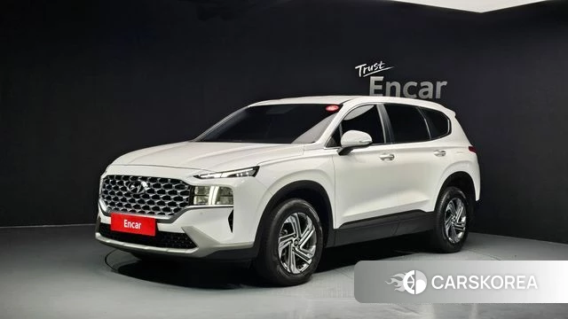Hyundai The New Santa Fe 2021 Белый из Кореи