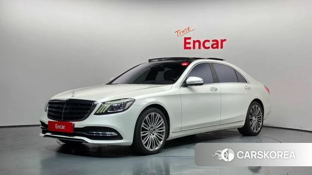 Mercedes-Benz S-Class W222 2018 Белый из Кореи