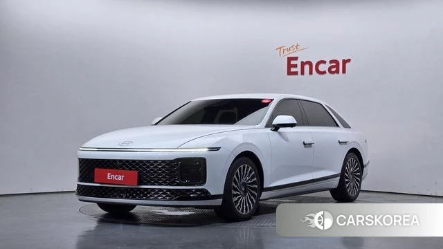 Hyundai Grandeur Hybrid (GN7) 2024 Белый из Кореи