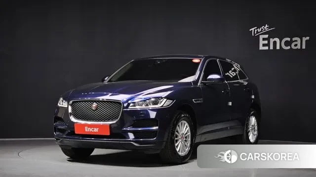 Jaguar F-PACE 2018 Синий из Кореи