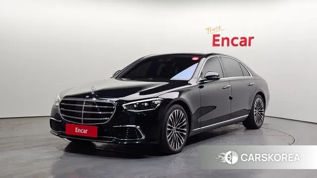 Mercedes-Benz S-Class W223 2021 Темно-зеленый из Кореи