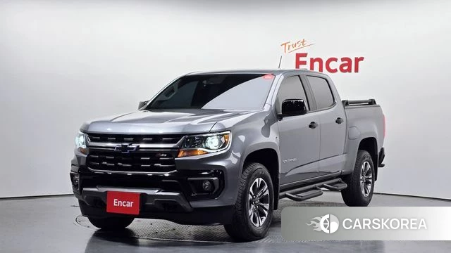 Chevrolet (GM Daewoo) Real New Colorado 2021 Серебристо-серый из Кореи