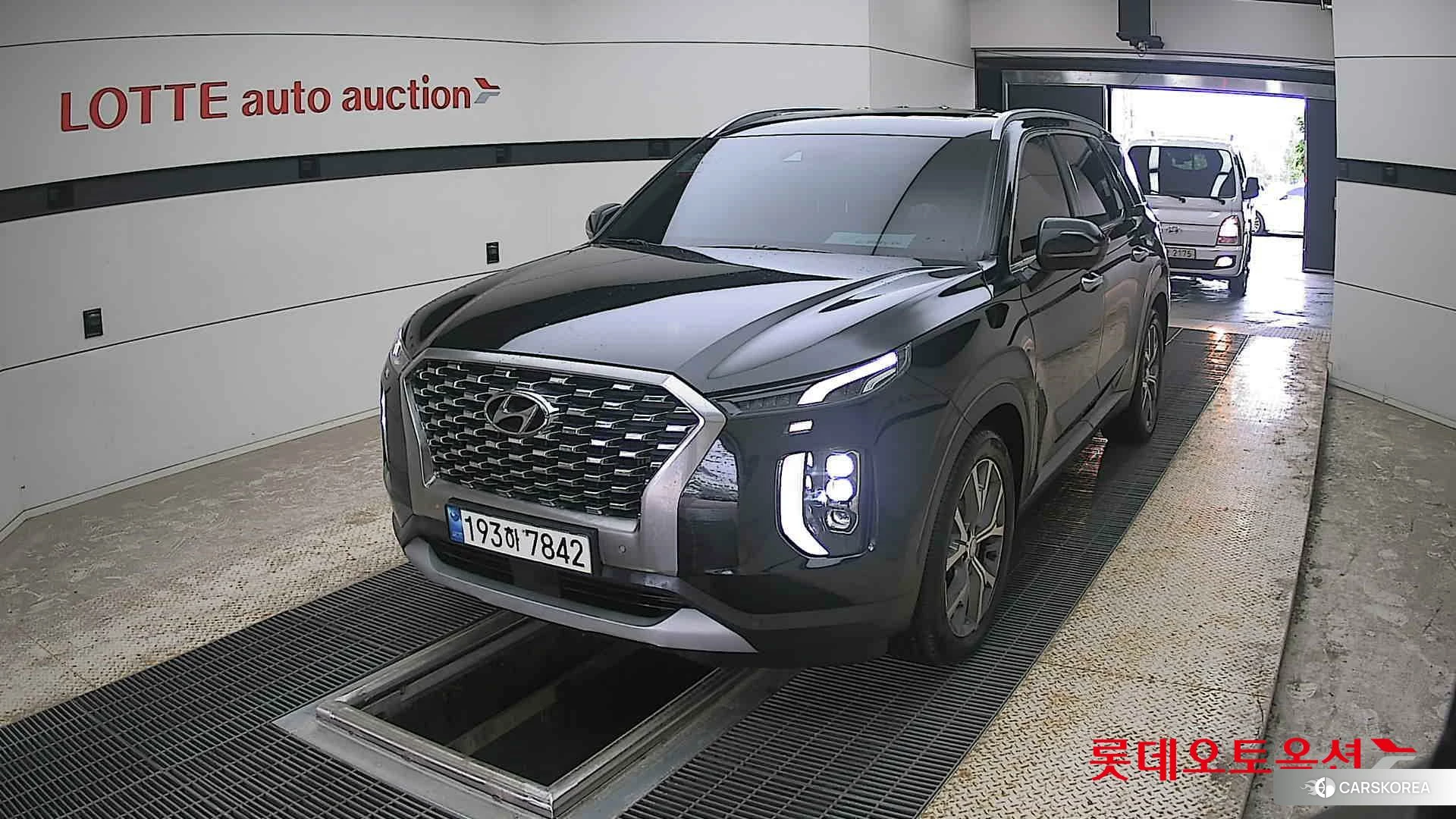 Hyundai Palisade 2022 Abyss Black Pearl из Кореи