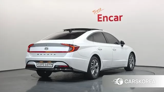 Hyundai Sonata (DN8) 2019 Белый из Кореи