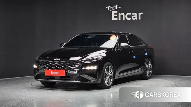 Kia K8 Hybrid 2021 Черный из Кореи