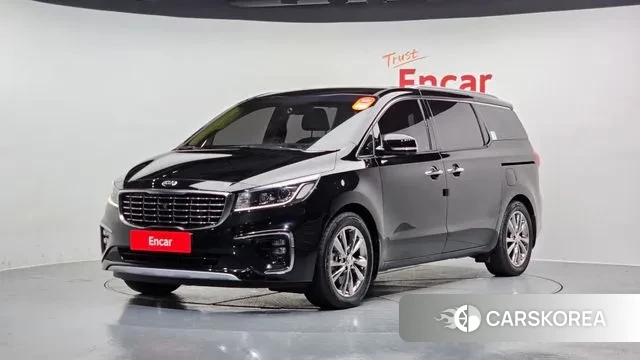 Kia The New Carnival 2019 Черный из Кореи