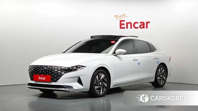 Hyundai The New Grandeur IG Hybrid 2022 Белый из Кореи