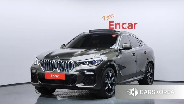 BMW X6 (G06) 2021 Золотой из Кореи