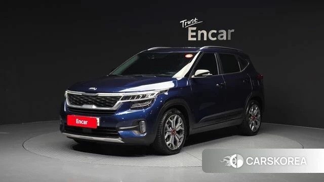 Kia Seltos 2019 Синий из Кореи