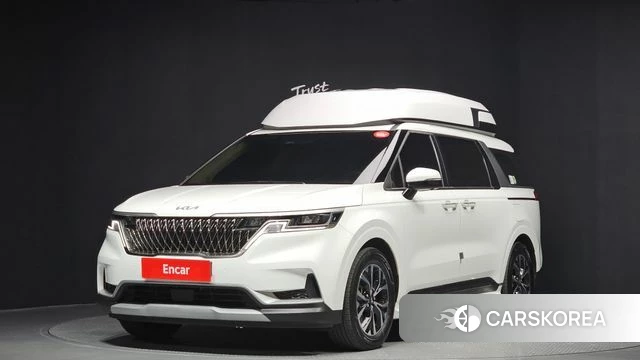 Kia Carnival 4th generation 2023 Белый из Кореи