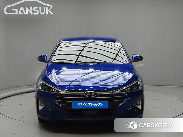 Hyundai The New Avante AD 2019 Синий из Кореи