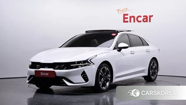 Kia K5 Hybrid 3rd Generation 2023 Белый из Кореи
