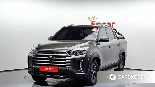 Ssangyong The New Rexton Sport 2021 Светло-зеленый из Кореи