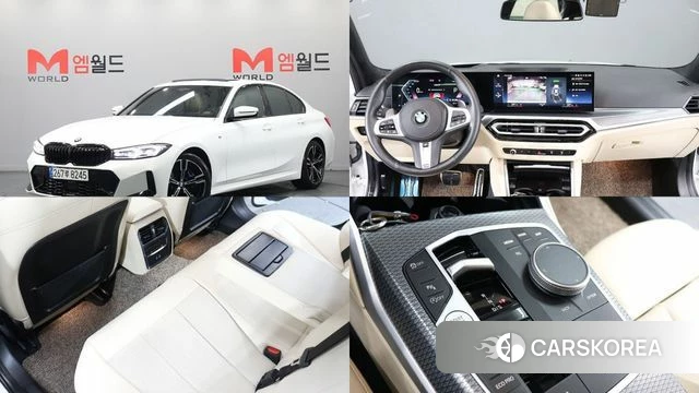 BMW 3 Series (G20) 2023 Белый из Кореи