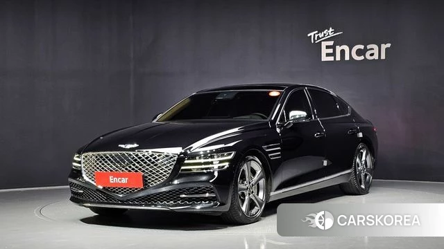 Genesis G80 (RG3) 2021 Черный из Кореи