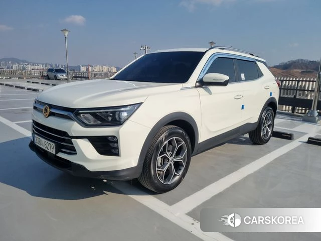 Ssangyong Beautiful Korando 2021 Белый из Кореи