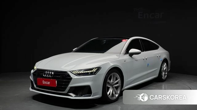 Audi A7 (4K) 2022 Белый из Кореи