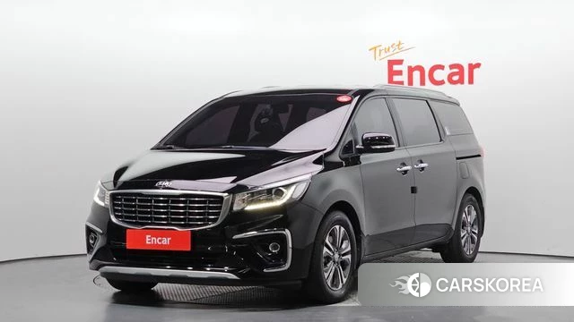Kia The New Carnival 2019 Черный из Кореи
