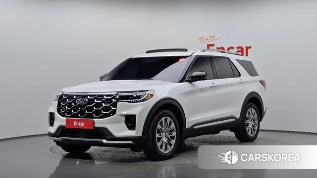 Ford Explorer 6th Generation 2024 Белый из Кореи