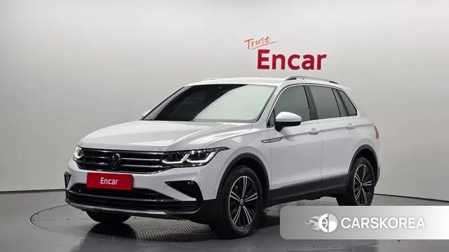 Volkswagen Tiguan second Generation 2024 Белый из Кореи