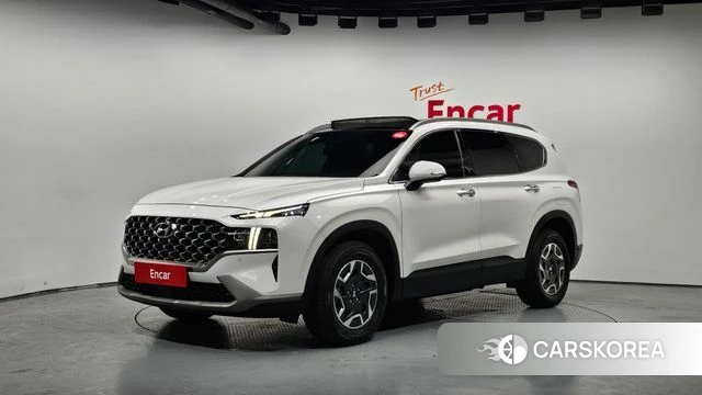 Hyundai The New Santa Fe 2021 Белый из Кореи