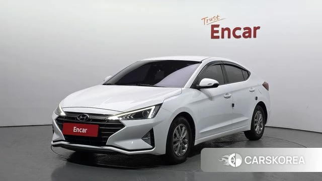 Hyundai The New Avante AD 2019 Белый из Кореи