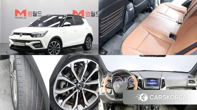 Ssangyong Tivoli Armor 2018 Белый из Кореи