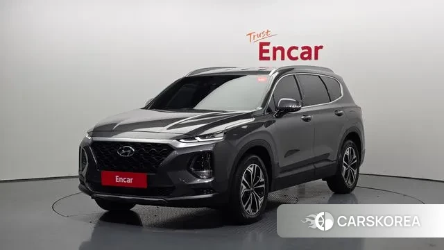 Hyundai Santa Fe TM 2019 Серый из Кореи