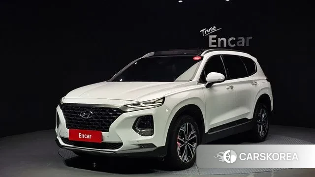 Hyundai Santa Fe TM 2018 Белый из Кореи