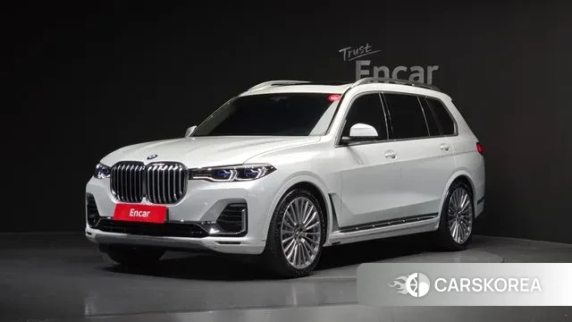 BMW X7 (G07) 2022 Белый из Кореи