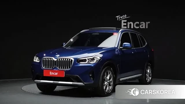 BMW X3 (G01) 2022 Синий из Кореи