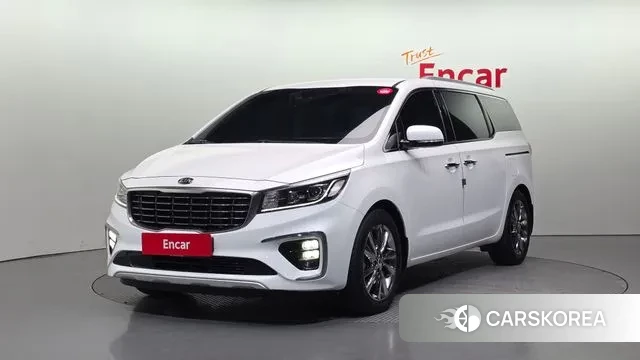 Kia The New Carnival 2019 Белый из Кореи