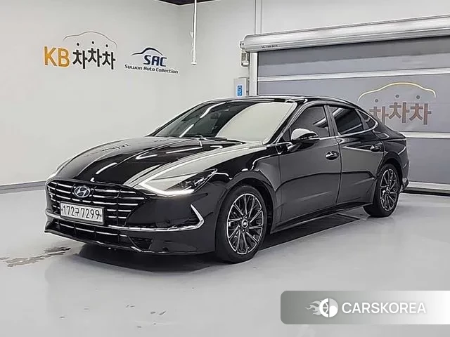Hyundai Sonata (DN8) 2019 Черный из Кореи