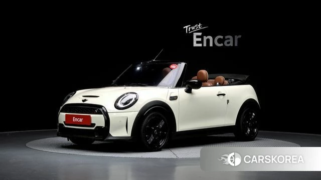 Mini Cooper S Convertible 2022 Жемчужный цвет из Кореи