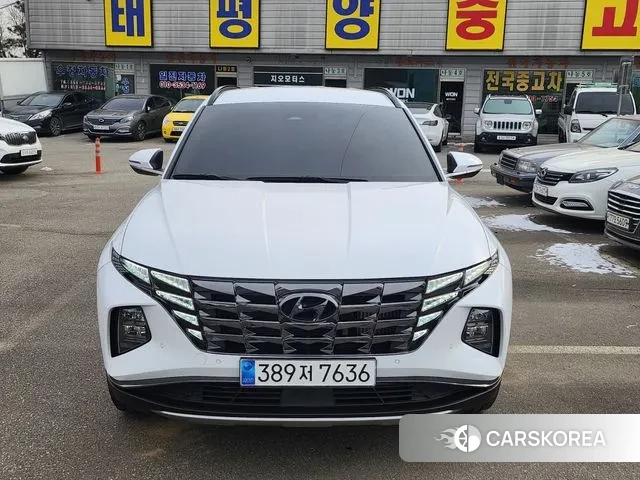 Hyundai Tucson (NX4) 2023 Белый из Кореи