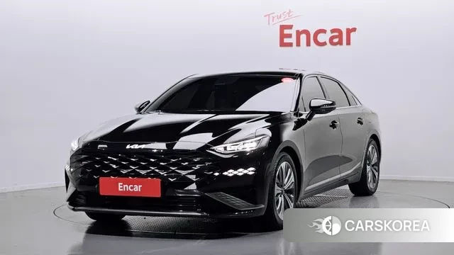 Kia K8 Hybrid 2022 Черный из Кореи