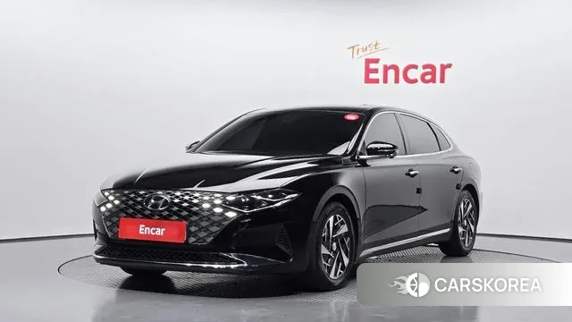 Hyundai The New Grandeur IG Hybrid 2020 Черный из Кореи