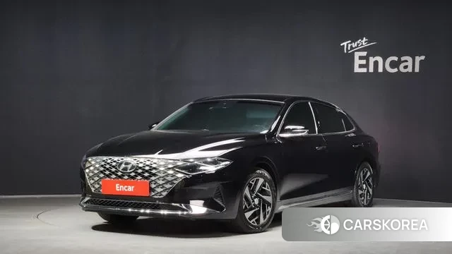 Hyundai The New Grandeur IG Hybrid 2020 Черный из Кореи