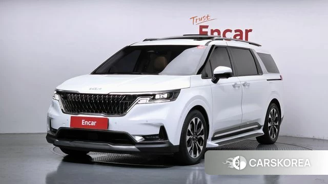 Kia Carnival 4th generation 2022 Белый из Кореи