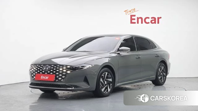 Hyundai The New Grandeur IG Hybrid 2021 Серебристо-серый из Кореи