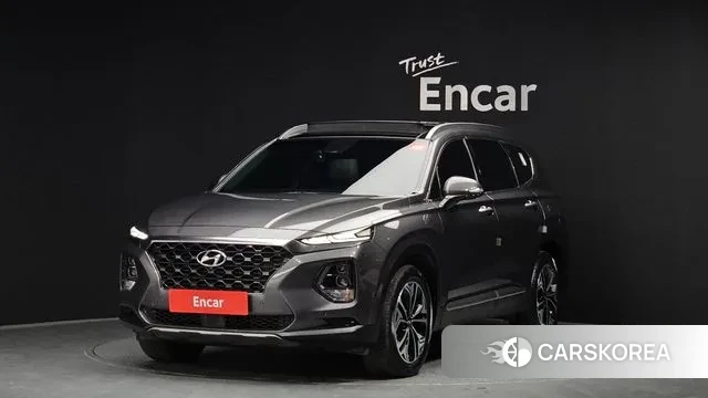 Hyundai Santa Fe TM 2018 Серый из Кореи