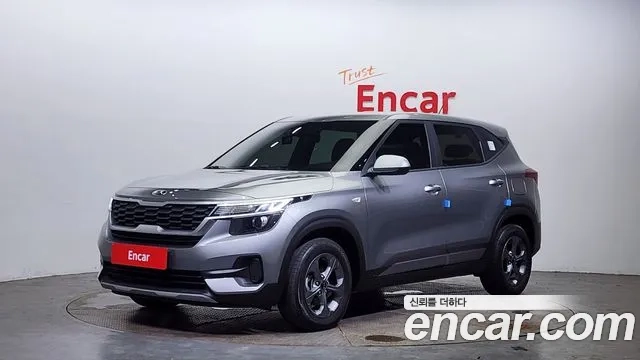 Kia Seltos 2021 Серый из Кореи