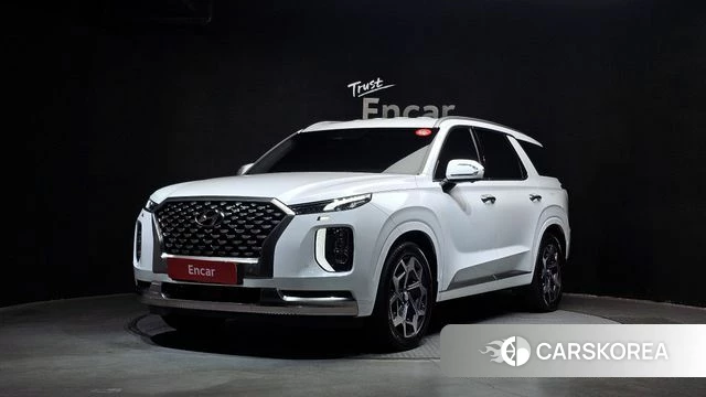 Hyundai Palisade 2021 Белый из Кореи