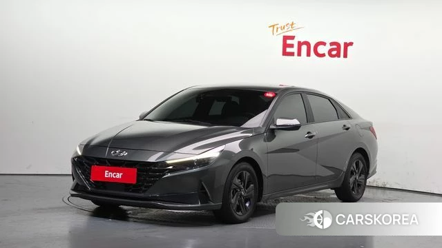 Hyundai Avante (CN7) 2022 Серый из Кореи