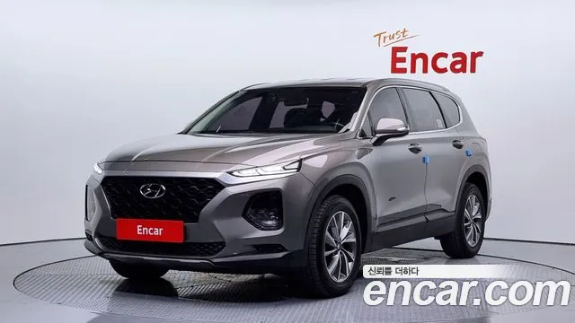 Hyundai Santa Fe TM 2018 Серый из Кореи