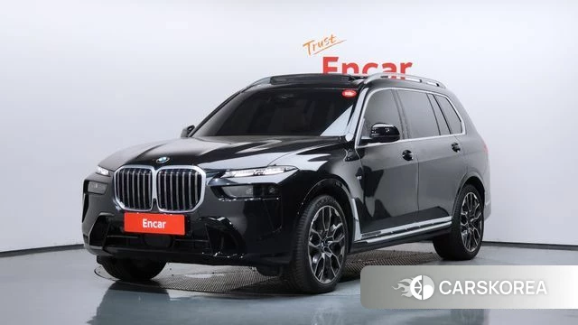 BMW X7 (G07) 2025 Черный из Кореи