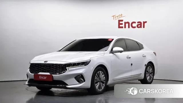 Kia K7 Premier Hybrid 2021 Белый из Кореи